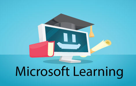 Illustrasjon av Microsoft learning