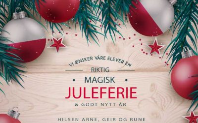 Julehilsen fra oss